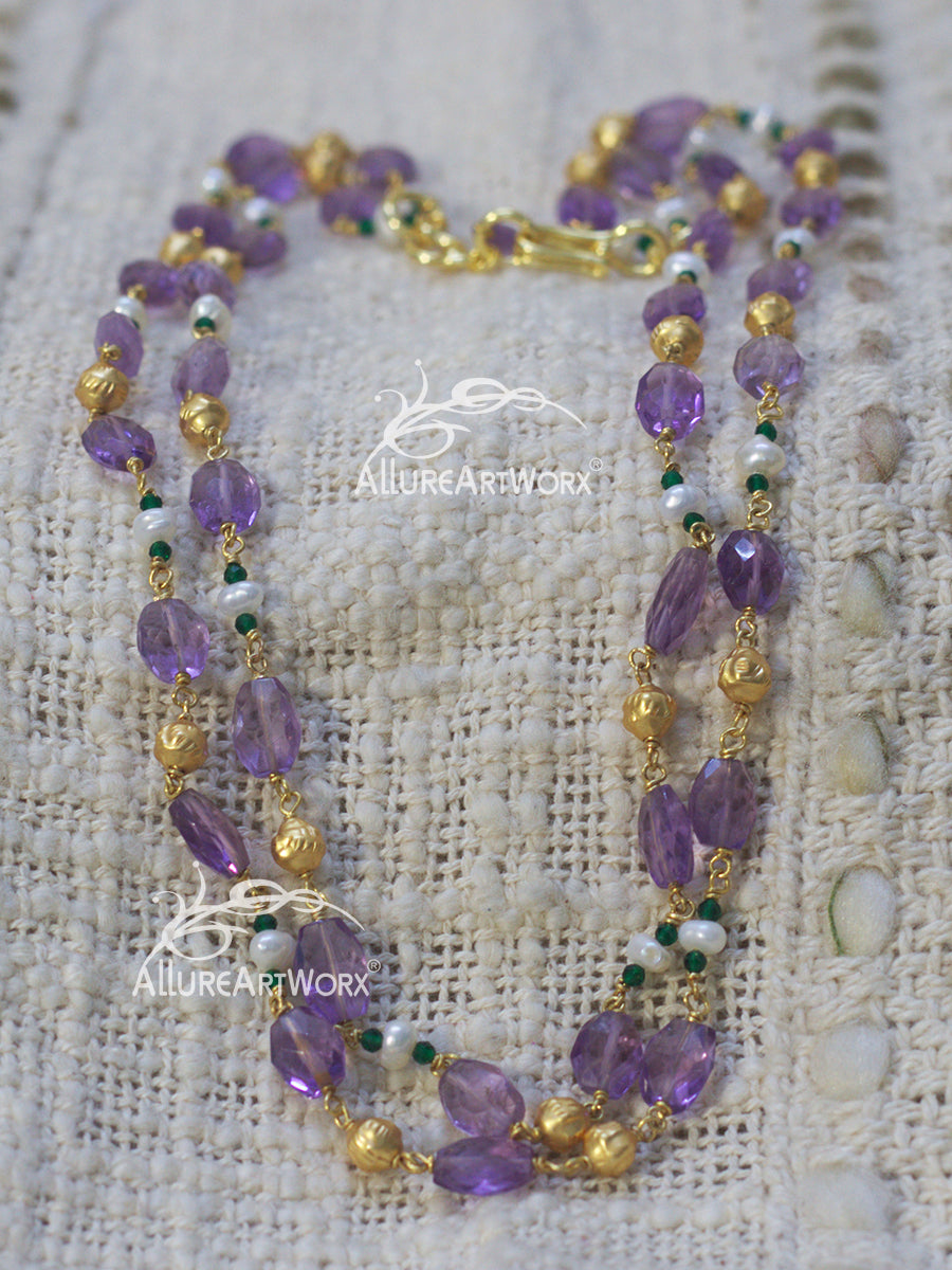 Amethyst Neckpiece